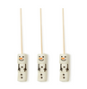 Vanilla Marshmallows Snowman Sticks - Set of 6 - Findlay Rowe Designs