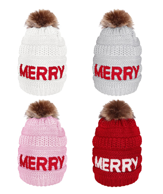 Beanie - Chenille Merry