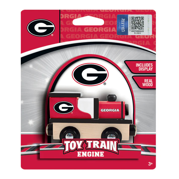 Toy Train Engine - Georgia Bulldogs - Findlay Rowe Designs