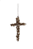 Ornament - Cross - Metal Wire Beads - Findlay Rowe Designs