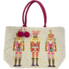 Tote Bag - Gold Foil Nutcracker Tote Bag - Findlay Rowe Designs