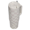 Corkcicle - Cruiser 40oz - Wavy Checkerboard - Neutrals