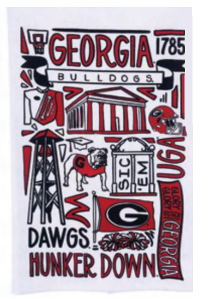 Glory Haus - Guest Towel - UGA - Findlay Rowe Designs