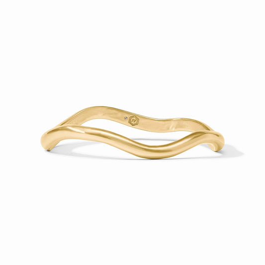 Julie Vos - Bangle - Wave - Gold - Medium