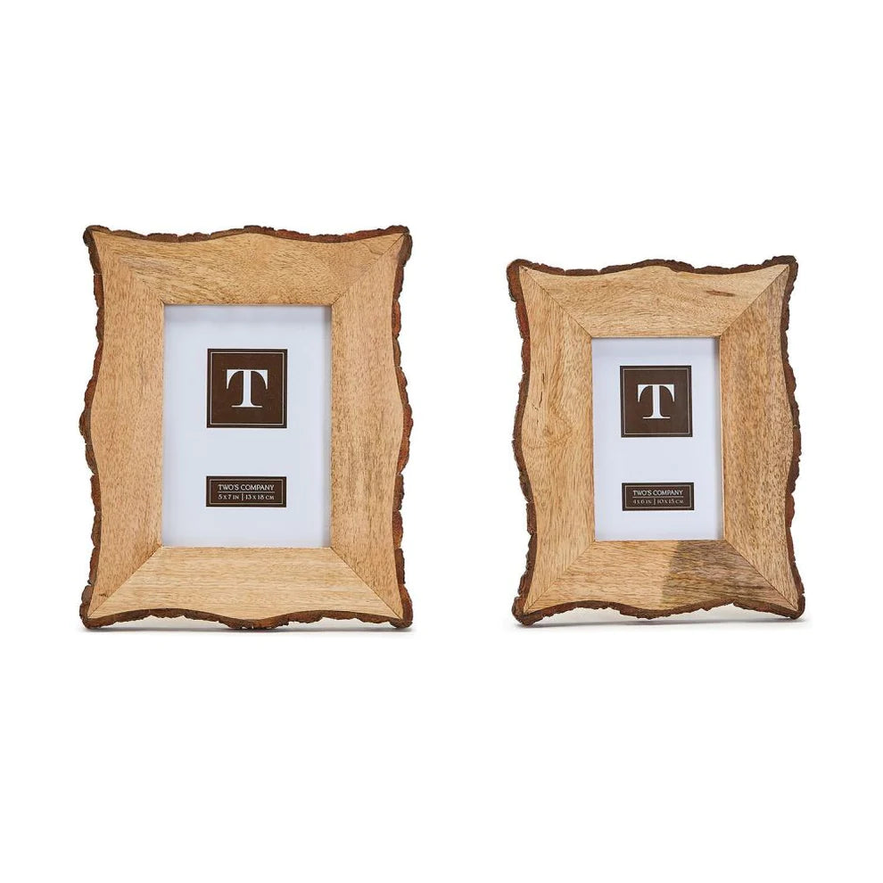 4x6 or 5x7 Frame - Bark Wood - Findlay Rowe Designs