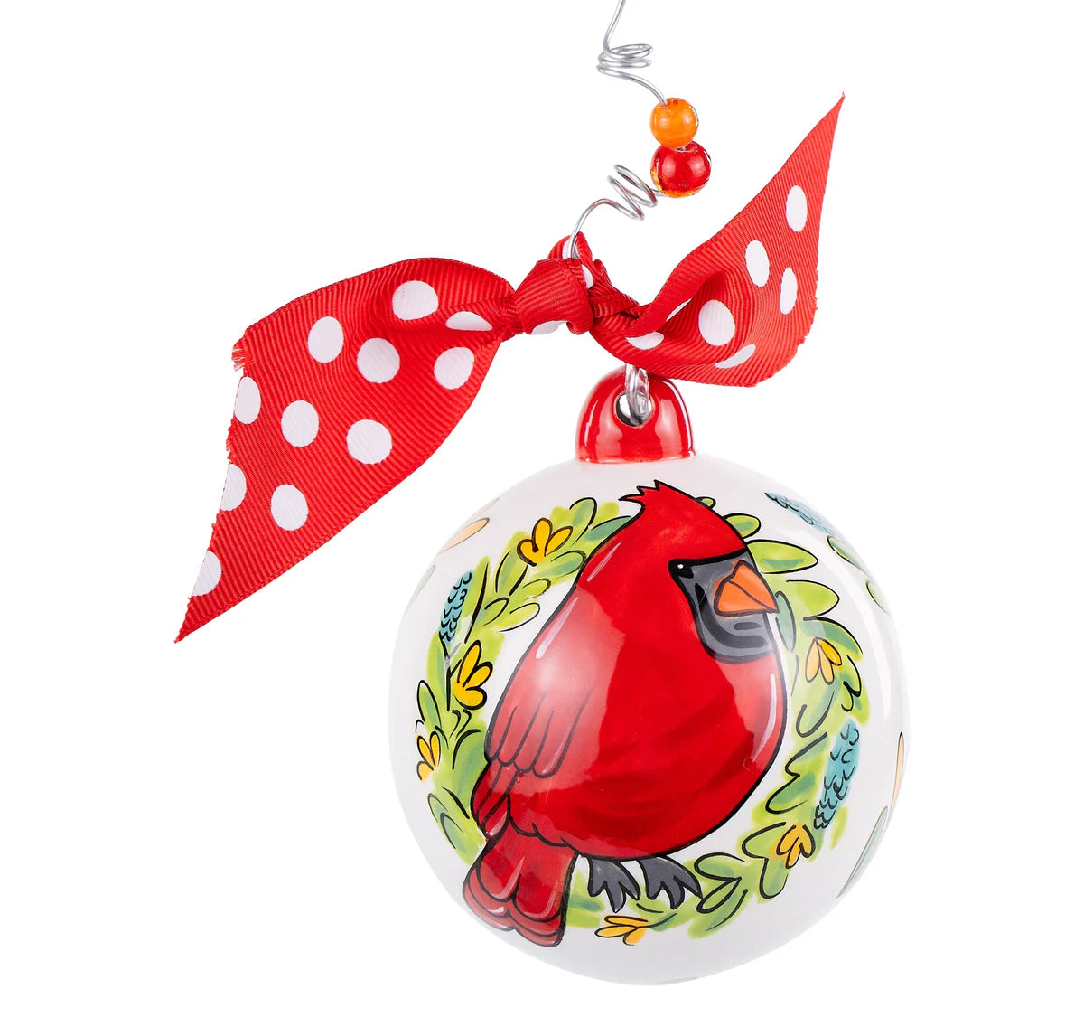 Glory Haus - Ornament - Red Bird Always With You - Findlay Rowe Designs