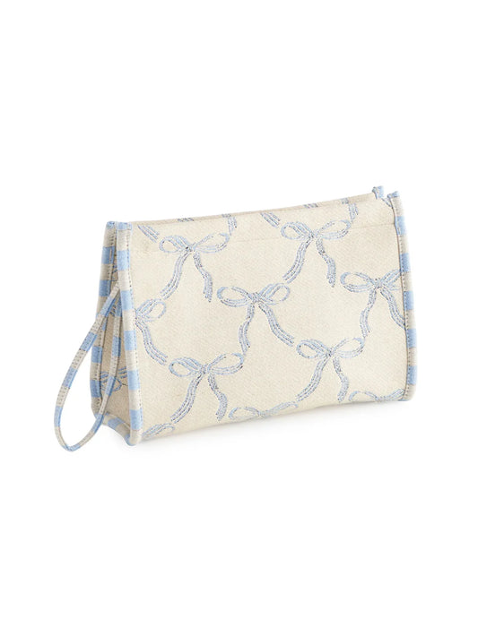 Shiraleah - Bella Zip Pouch  - Blue