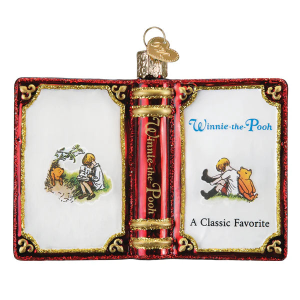 Old World Christmas - Ornament - Winnie-the-Pooh Book - Findlay Rowe Designs