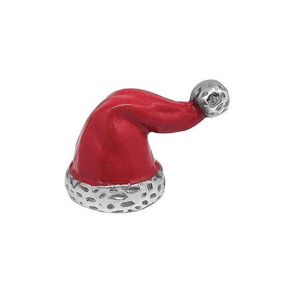 Mariposa - Napkin Weight - Santa Hat - Red