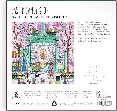 Puzzle - Galison Easter Candy Shop