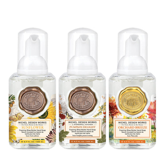 Michel Design Works - Mini Foaming Hand Soap Set of 3 - Autumn Delights - Findlay Rowe Designs