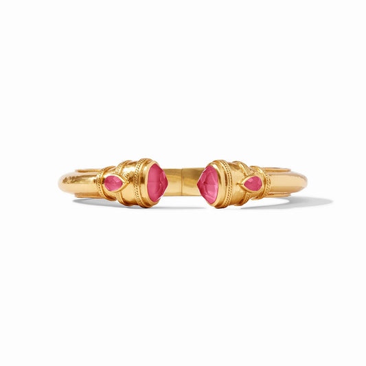 Julie Vos - Cannes Demi Cuff - Iridescent Raspberry