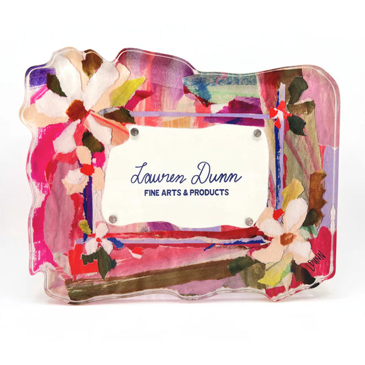 Lauren Dunn - Acrylic Frame - Pretty in Pink 3x5