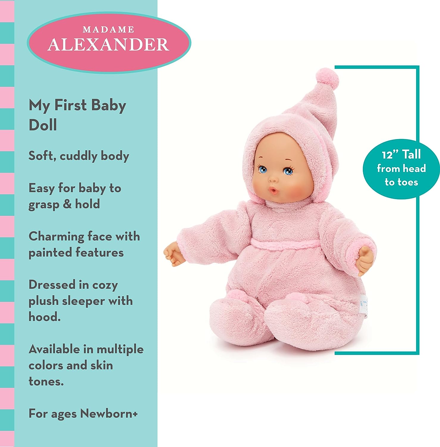 Madame Alexander My First Baby Doll Mint 12