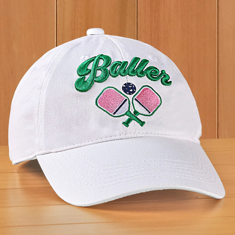 Hat - Baller - White