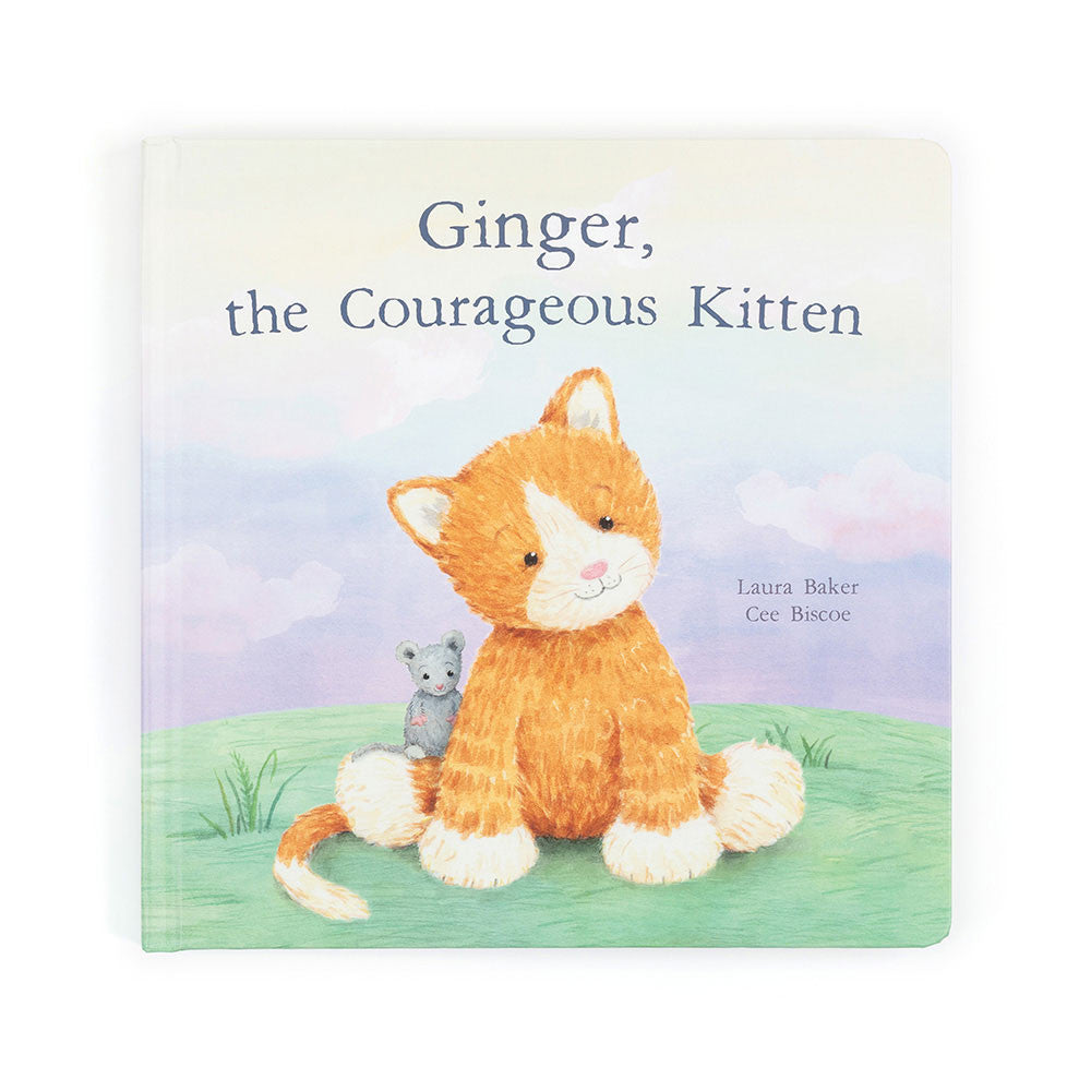 Jellycat - Book - Ginger, the Courageous Kitten