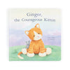 Jellycat - Book - Ginger, the Courageous Kitten