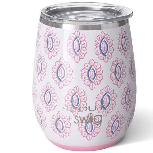 Clearance - Swig - Stemless Wine 14oz - SCOUT Rose's Luxe