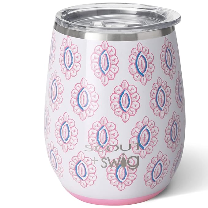 Clearance - Swig - Stemless Wine 14oz - SCOUT Rose's Luxe