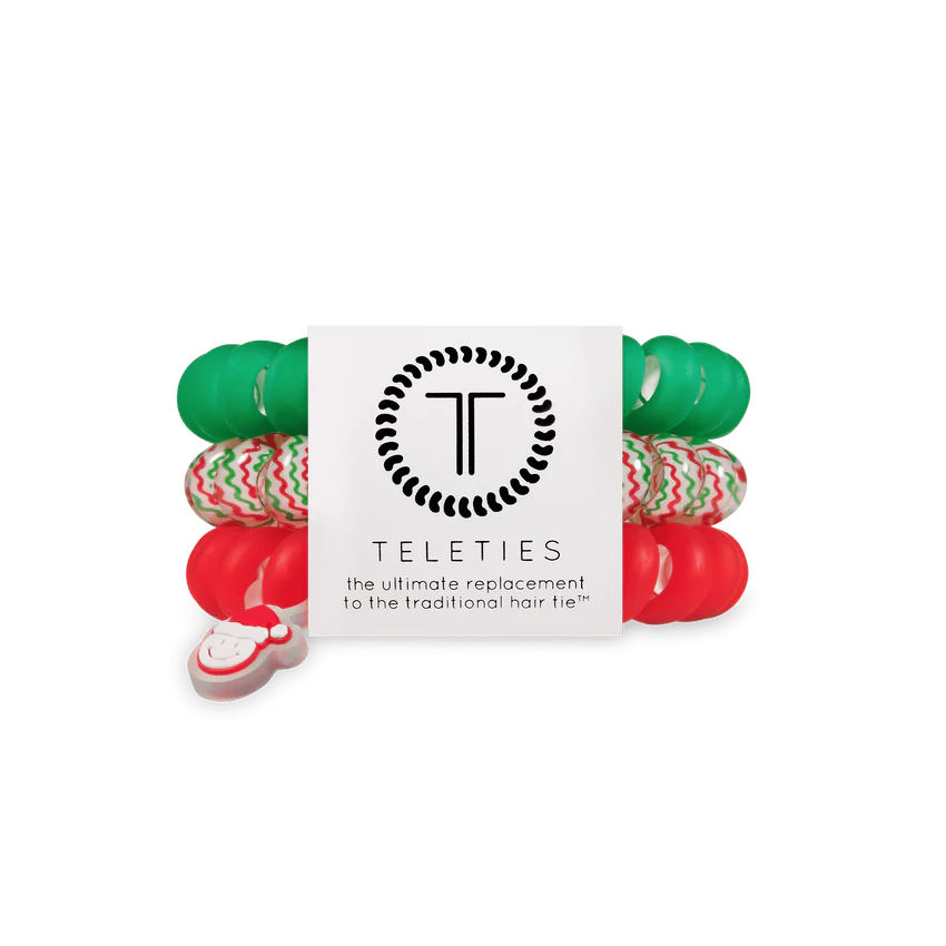 Teleties - Hair Tie Large - Santa Baby - Findlay Rowe Designs