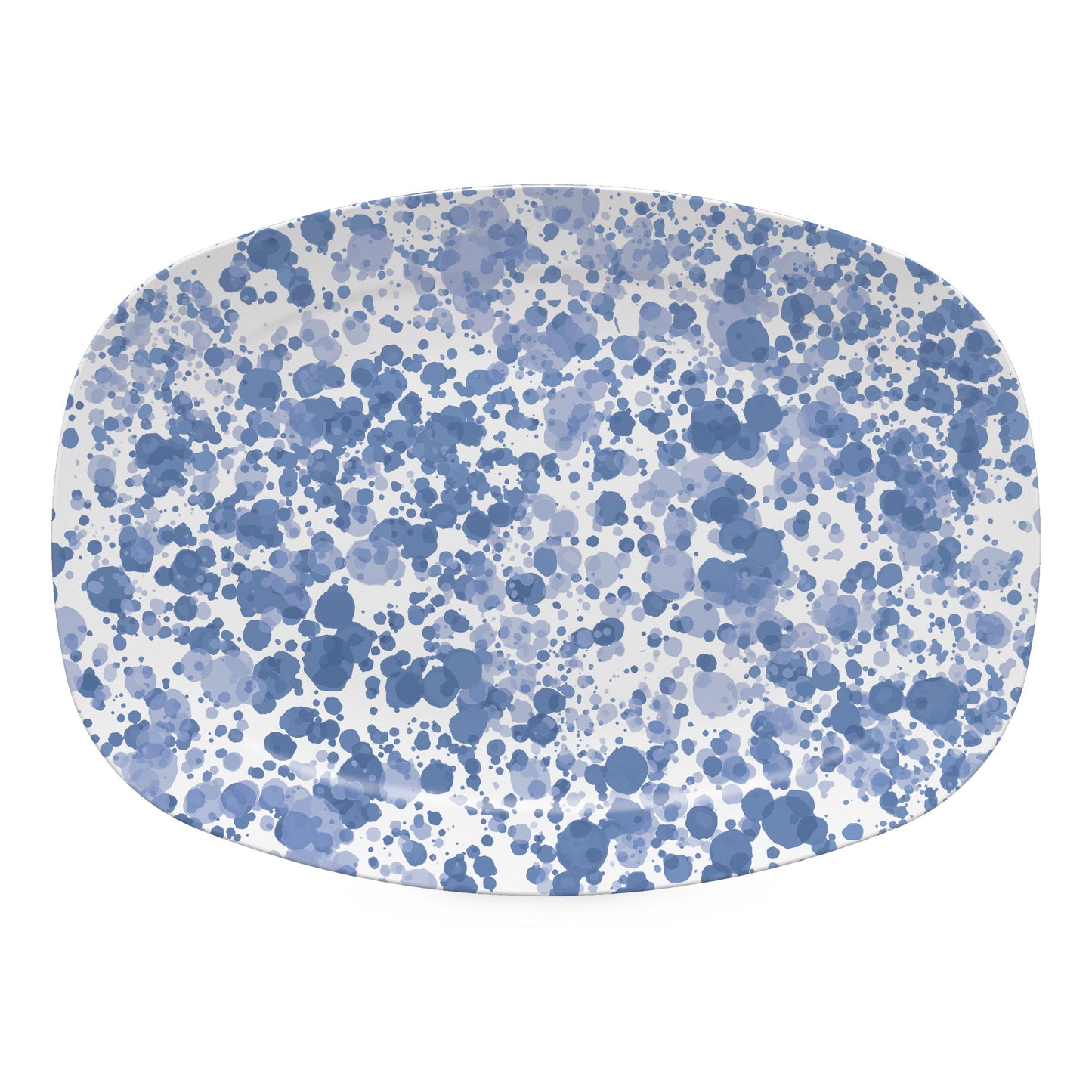 Mariposa - Platter - Shades of Blue Splatter