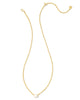 Kendra Scott - Necklace - Caitlin Gold Pendant - Ivory Mother-of-Pearl