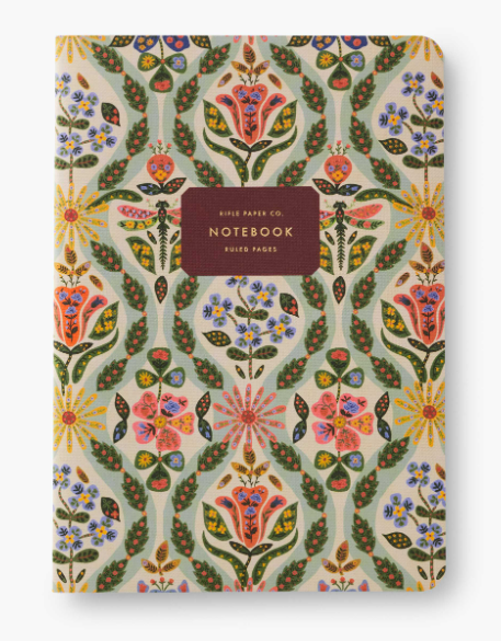 Rifle Paper Co - Stitched Notebook Set - Posy - Findlay Rowe Designs