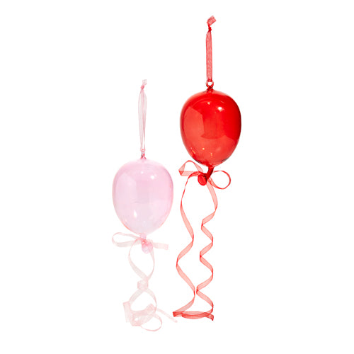 Ornament - Balloon - Red or Pink - Findlay Rowe Designs