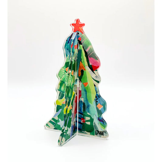 Lauren Dunn - 3-D Adorned Christmas Tree - Dark Green - Findlay Rowe Designs