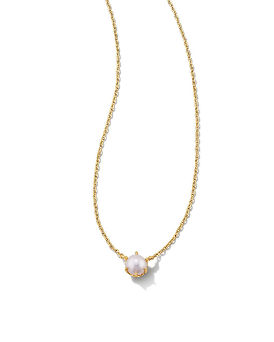 Kendra Scott - Necklace - Gold Ashton Pearl Pendant