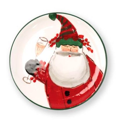 Vietri - Old St. Nick Cocktail Plates - Findlay Rowe Designs