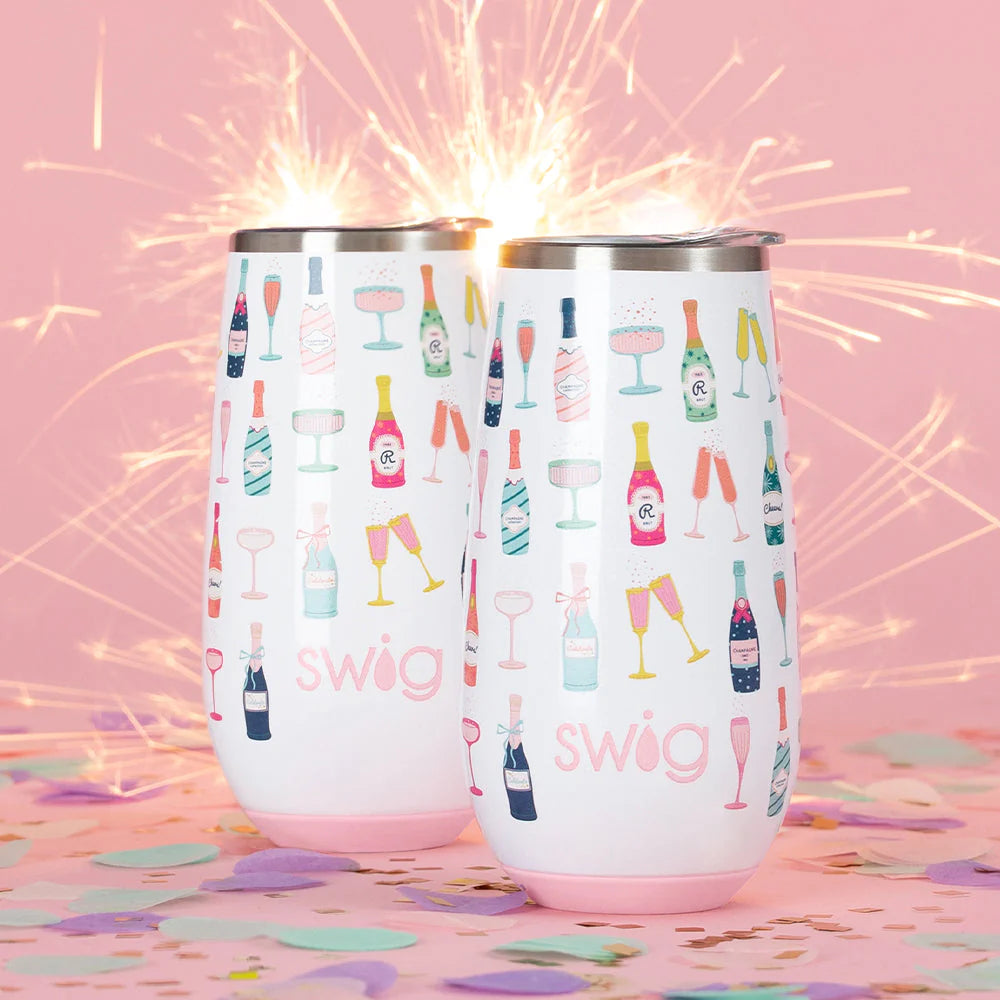 Swig- Stemless Flute 6oz - Pop Fizz - Findlay Rowe Designs