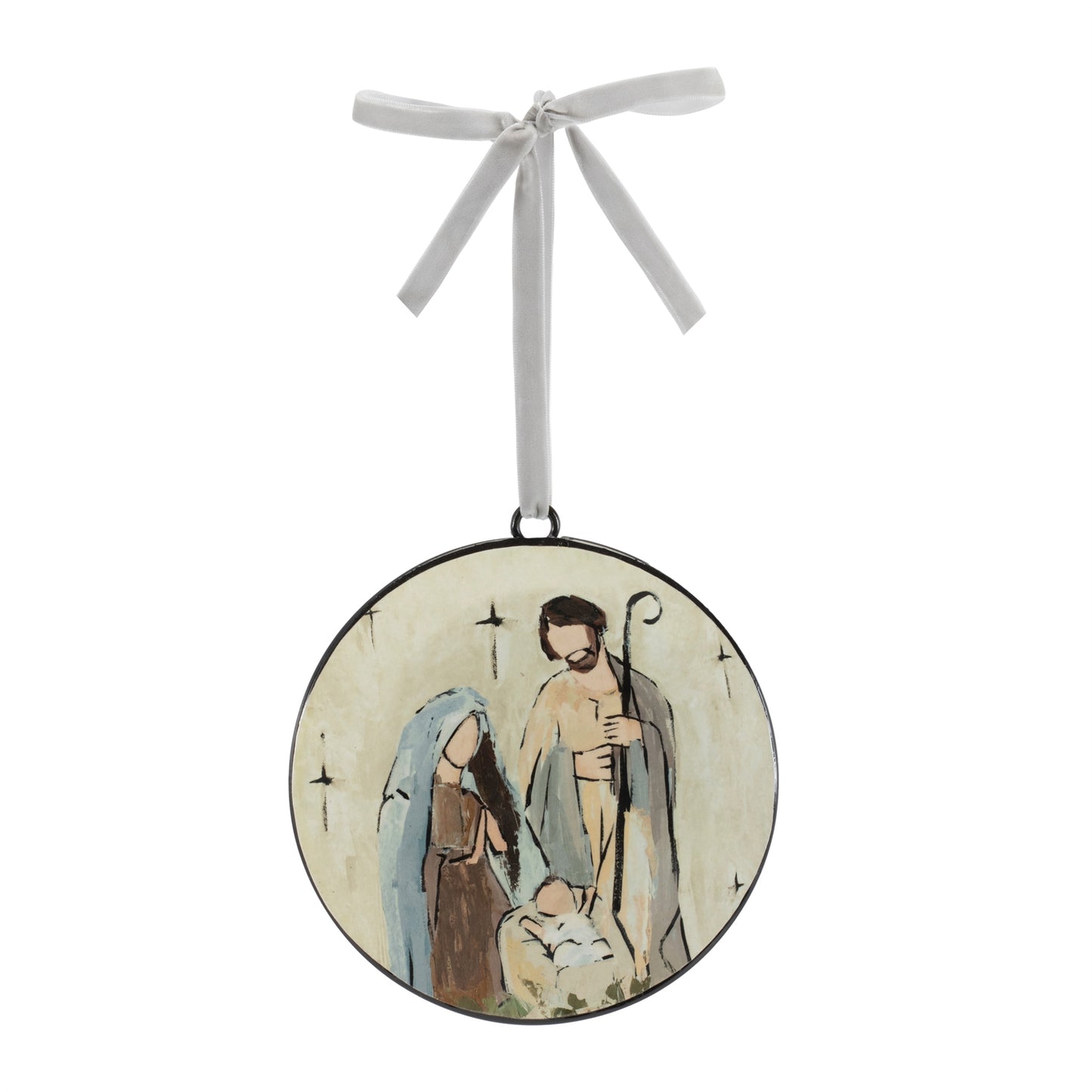 Ornament - Holy Family Disc 6 H - Findlay Rowe Designs