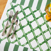 Hester & Cook - Placemat - Green Lattice - Findlay Rowe Designs