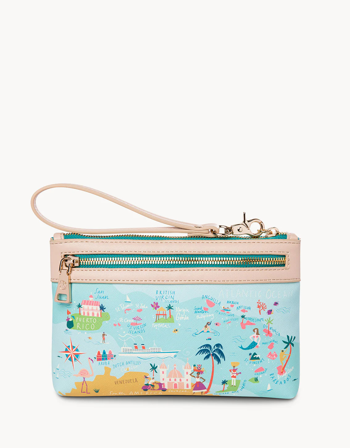 Spartina - Greetings From Caribbean Scout Wristlet - Findlay Rowe Designs