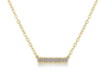 Enewton -14kt Gold and Diamond Significance Bar Necklace - Six - Findlay Rowe Designs