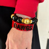 Georgia Bulldogs Resin Cuff Bracelet - Findlay Rowe Designs