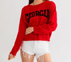 Sweater - Georgia - Red - Findlay Rowe Designs