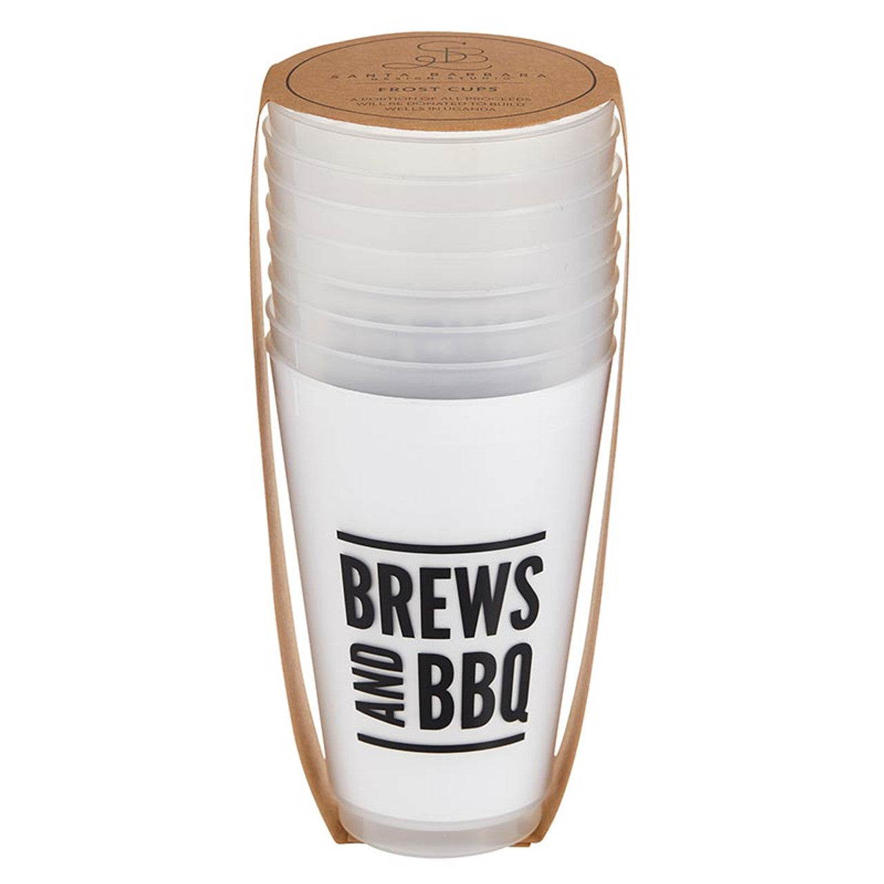 Party Cups - Frosted - Brews & BBQ - Findlay Rowe Designs