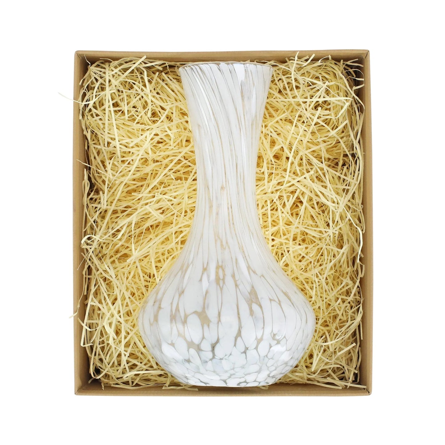 Vietri - Nuvola White Small Fluted Vase - Findlay Rowe Designs