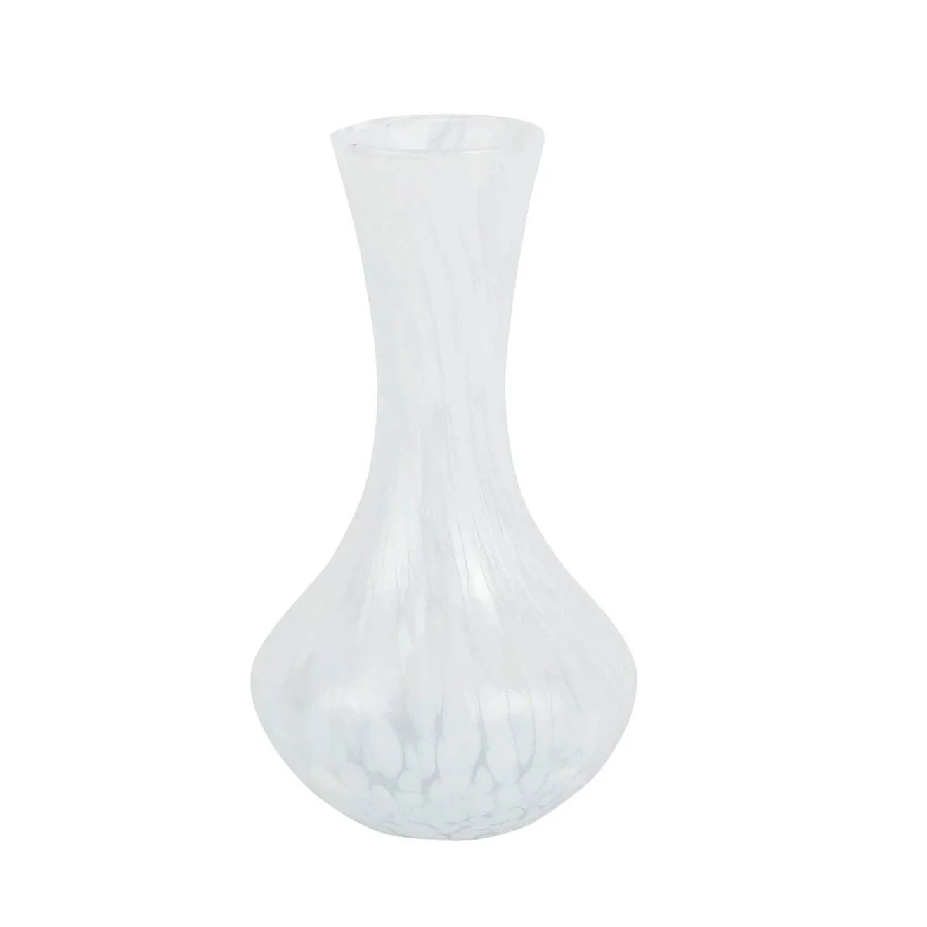 Vietri - Nuvola White Small Fluted Vase - Findlay Rowe Designs