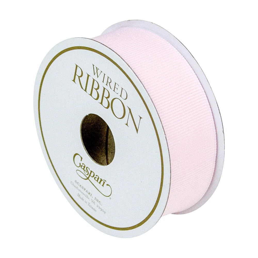 Caspari - Ribbon - 1in Grosgrain - Powder Pink - Findlay Rowe Designs