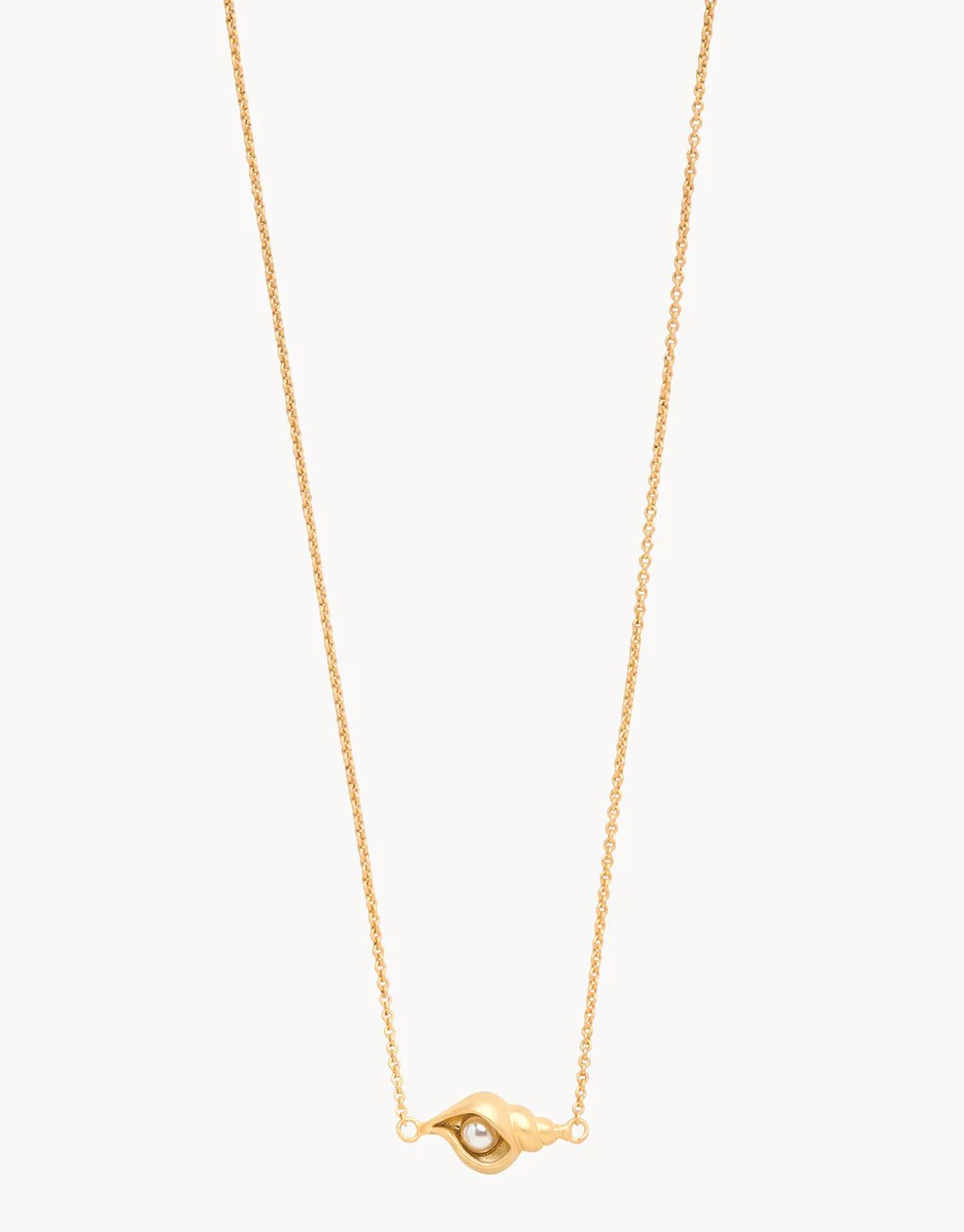 Spartina - Sea La Vie Necklace - Listen/Shell - Gold - Findlay Rowe Designs