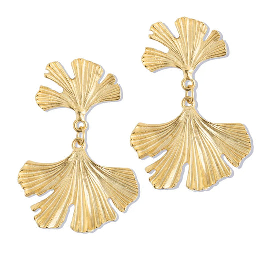 Susan Shaw - Earrings -Gingko - Findlay Rowe Designs