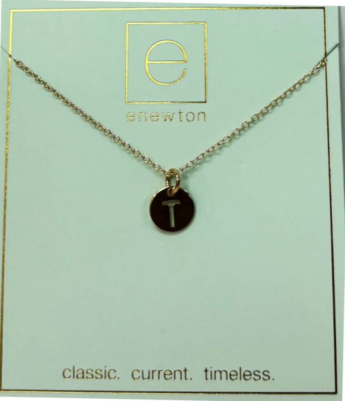 Enewton - 16 inch Necklace Gold - Respect Small Gold Disc - Findlay Rowe Designs