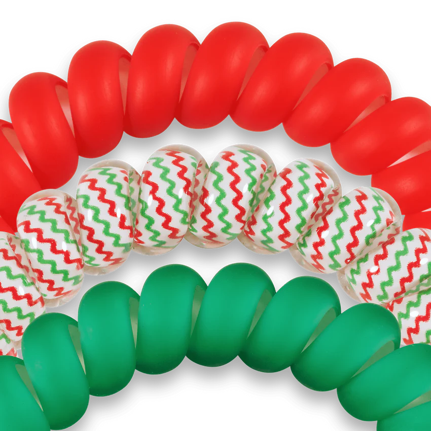 Teleties - Hair Tie Large - Santa Baby - Findlay Rowe Designs