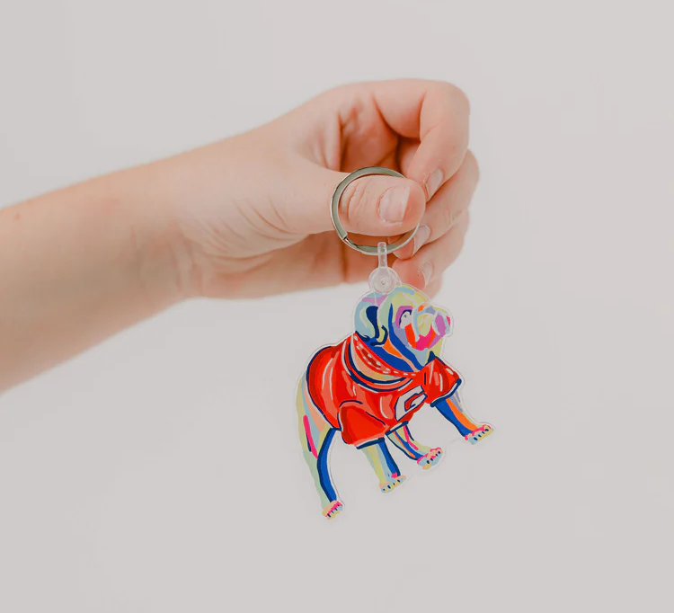 Chan Art - Dawgs Travel Keychain - Findlay Rowe Designs