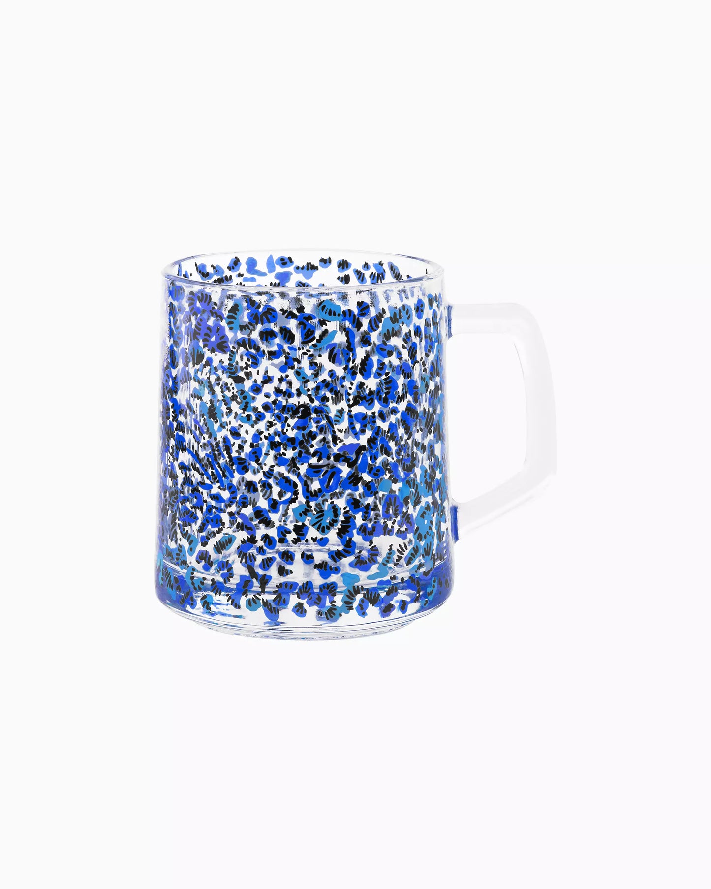 Lilly Pulitzer - Glass Mug - Resort White Twisted Up - Findlay Rowe Designs