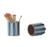 Stoneware Matchstick Holder with Striker