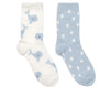 Women's Socks - Crew - Alexa Rose 2PK - Findlay Rowe Designs